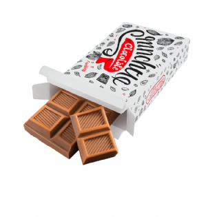 Embalagem para Barra de Chocolate (14,5 x 7,5 x 2,5 cm) Personalizado