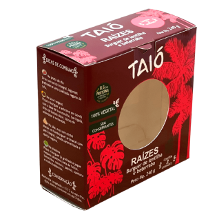 Embalagem Para Hambúrguer Congelado (10 x 4 x 10 cm) Personalizada