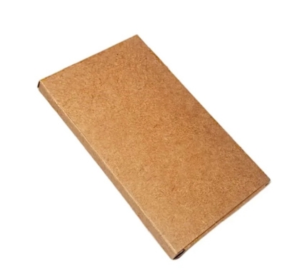 Embalagem Para Barra de Chocolate Kraft Lisa (9,5 x 1,5 x 14,5 cm) - 100 Unidades