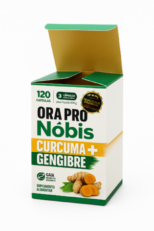 Embalagem para Suplementos (6,9 x 6,9 x 10,5 cm) Personalizada