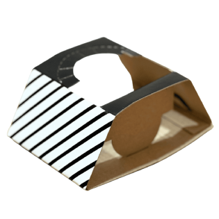 Suporte Porta Copo Empastado Para 1 Copo - 100 Unidades