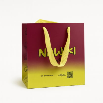 Sacola Offset 180g (13 x 11 x 15 cm) Personalizada