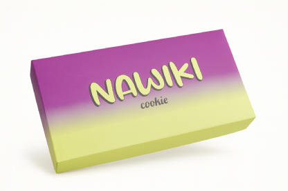 Embalagem Basculante Para Cookies (20 x 10,5 x 4 cm) Personalizada