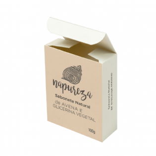 Embalagem para Sabonete (5,4 x 7,9 x 2,6 cm) Personalizada