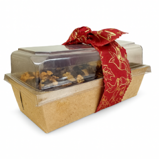 Embalagem Forneavel Delivery (600 ml) Bandeja e tampa Plástico - 100 unidades