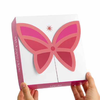 Cinta Para Caixa (70 x 19,5 cm) formato Borboleta Personalizada