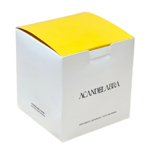 Embalagem para Vela (8,5 x 8,5 x 9 cm) Personalizada