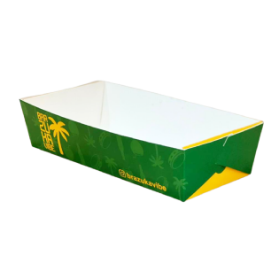 Embalagem Caixa Bandeja Multiuso Grande (20 x 9 x 5 cm) Personalizada