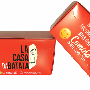 Embalagem Batata Forneavel c/ Respiro Laminação Interna (16 x 18 x 10 cm) Personalizada