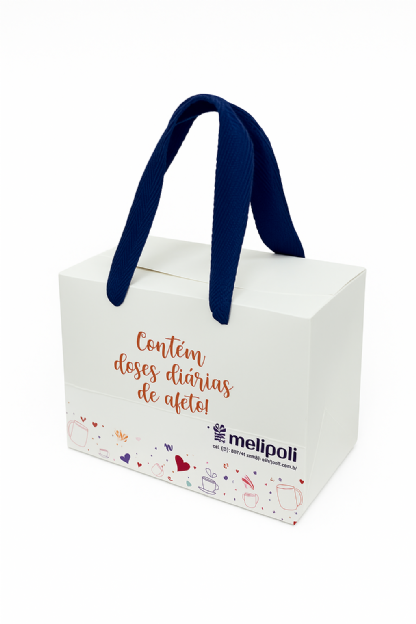 Caixa Sacola (15 x 8 x 11 cm) Personalizada