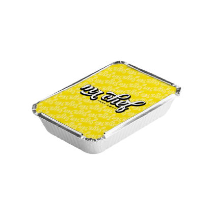Tampa de Papel para Marmitas (9 x 12 cm) personalizada