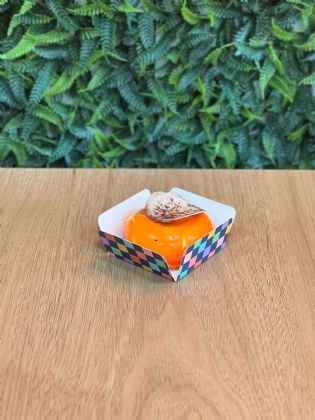 Forminha Berço p/ Brownie / Palha Italiana (6 x 6 x 3 cm) - 100 unidades
