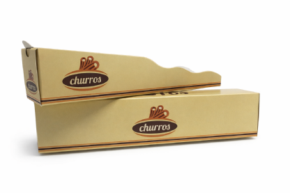 Embalagem para Churros Delivery Gourmet (17 x 3 x 3,5cm) Personalizada