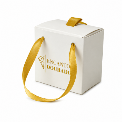 Embalagem Gaveta Para Bijuteria c/ Alça (6 x 6 x 4 cm) Personalizada