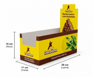Embalagem Expositora, Display (11 x 20 x 10 cm) Personalizada