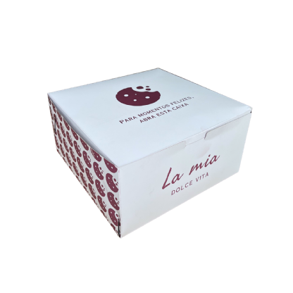 Embalagem para 12 Cookies (20 x 20 x 10 cm) Personalizada