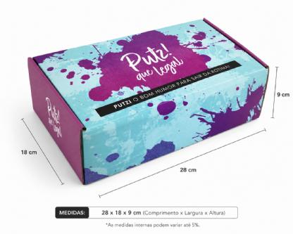 Caixa Correios / E-commerce Empastada (28 x 18 x 9 cm) Personalizada