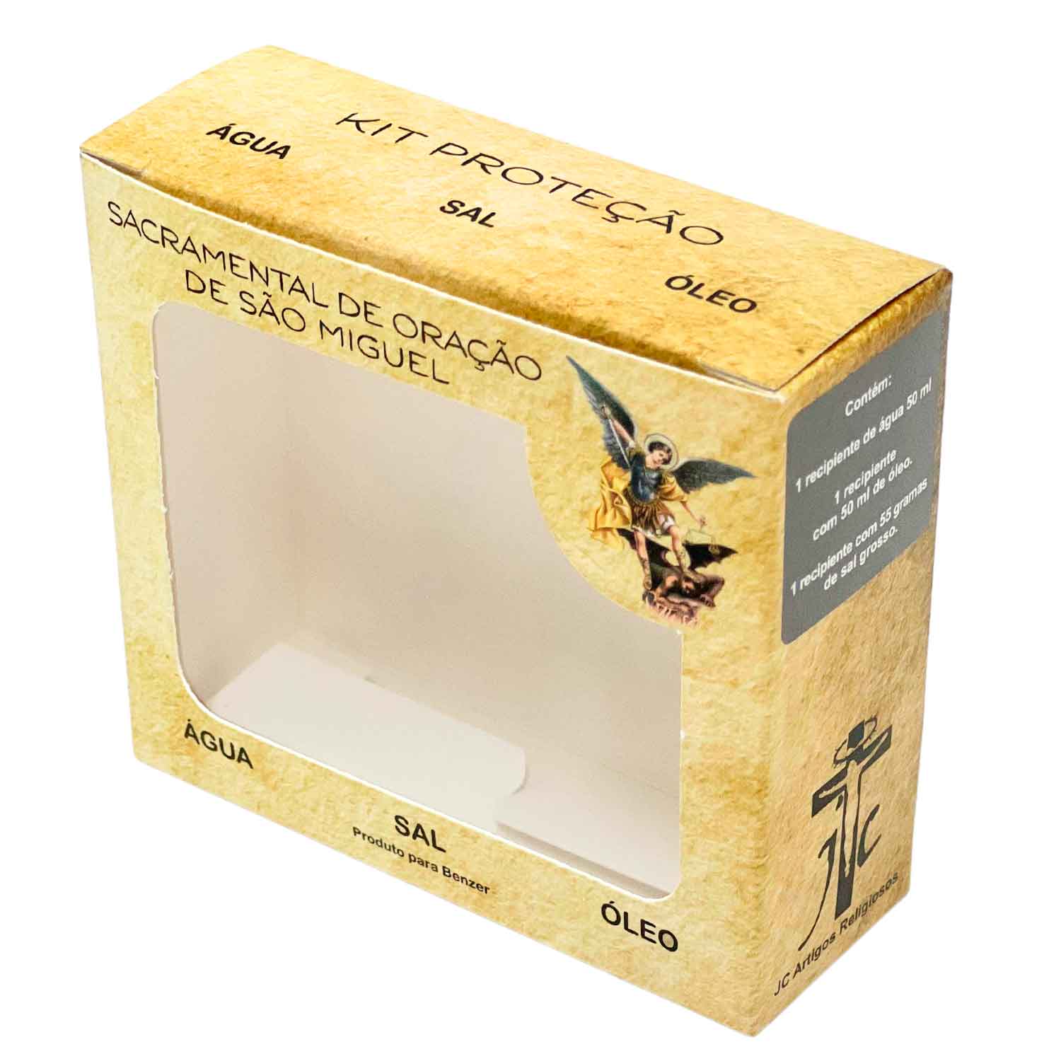 Embalagem para Kit de Proteção c/ Visor de Acetato Personalizada