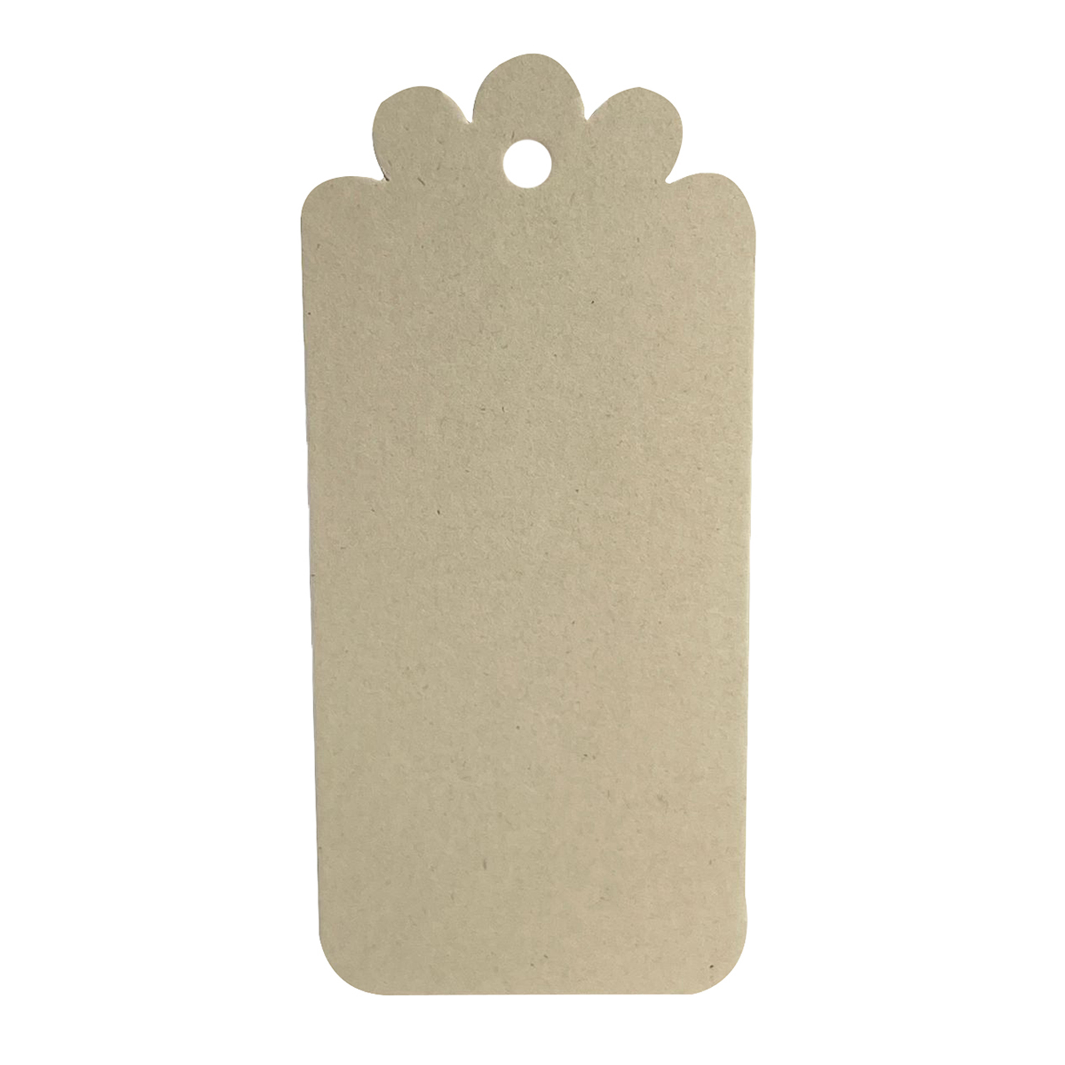 Tag Retangular Linha Naturalle (9,5 x 4,5 cm) - 100 Unidades