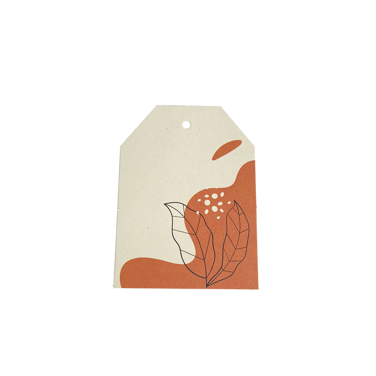 Tag Chanfrada Linha Naturalle (6 x 8 cm) - 100 Unidades