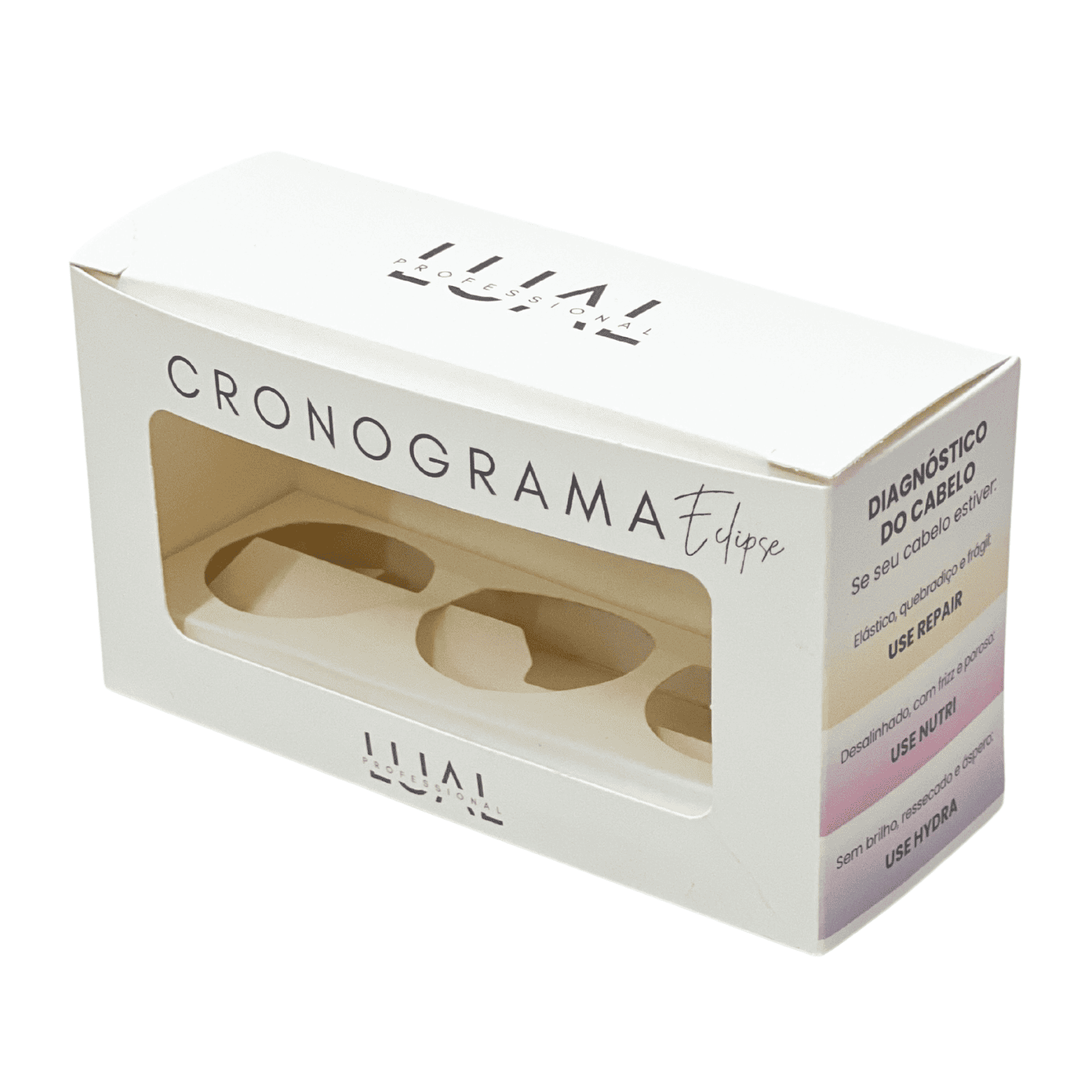 Embalagem Para Cosmetico c/ berço (11,8 x 4,4 x 6,5 cm) Personalizada