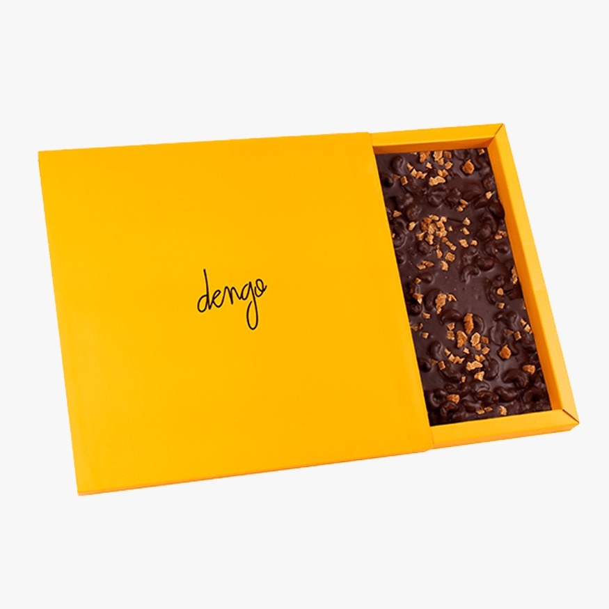 Embalagem Gaveta Para Chocolate (22 x 22 x 1 cm) Personalizada