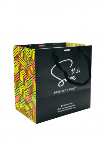 Sacola Offset 180g (23 x 15 x 29 cm) Personalizada