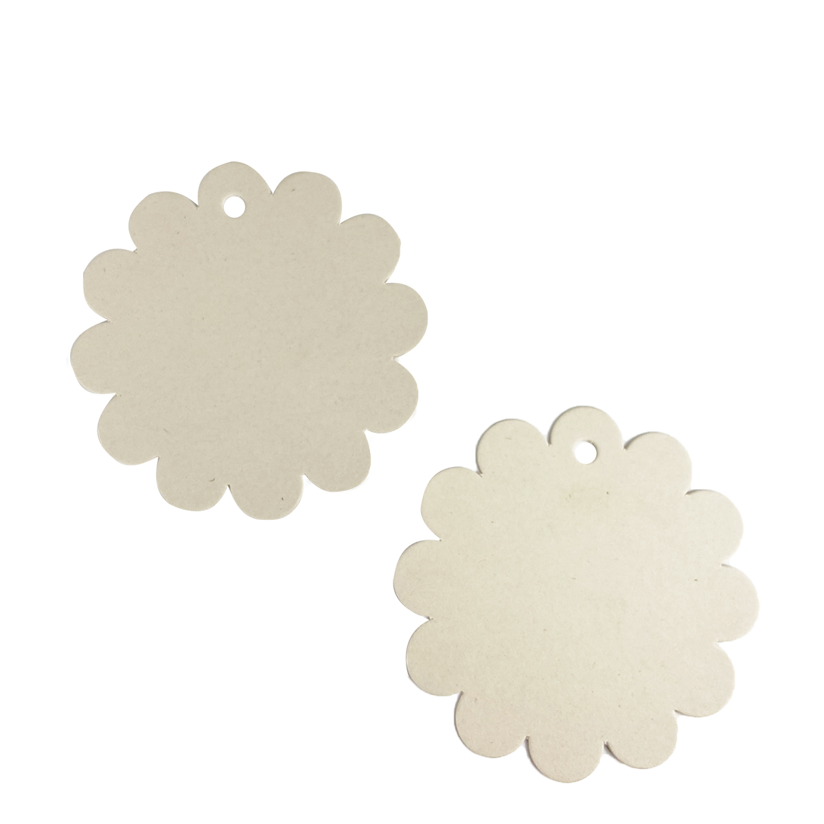 Tag Redonda Linha Naturalle (7,5 x 7,5 cm) - 100 Unidades