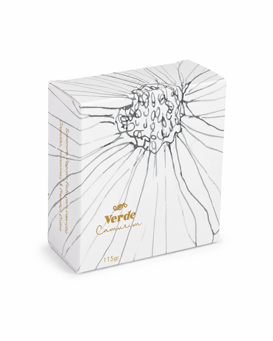 Embalagem para Sabonete (7,5 x 7,5 x 3 cm) Personalizada