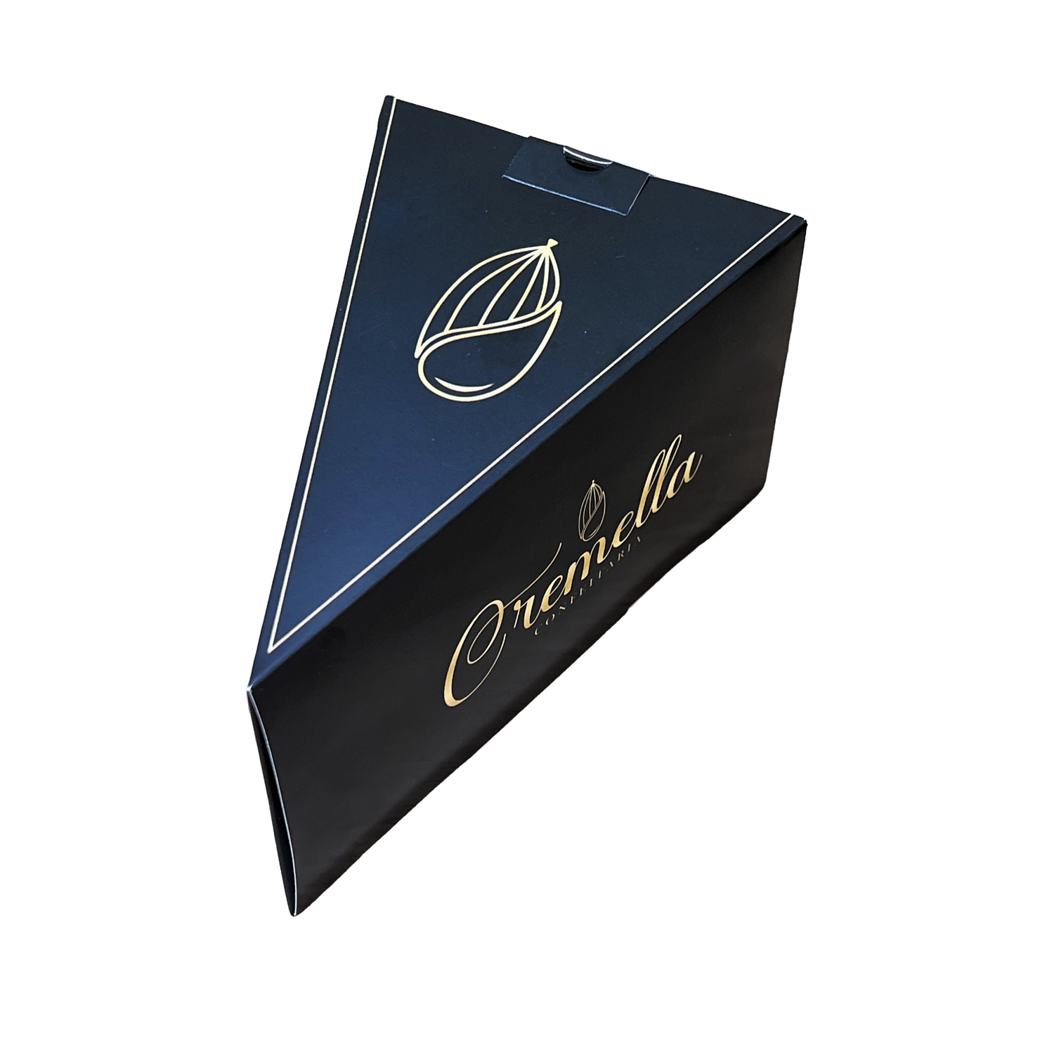 Embalagem Bolo Fatia c/ Berço (15 x 9 x 8 cm) Personalizada