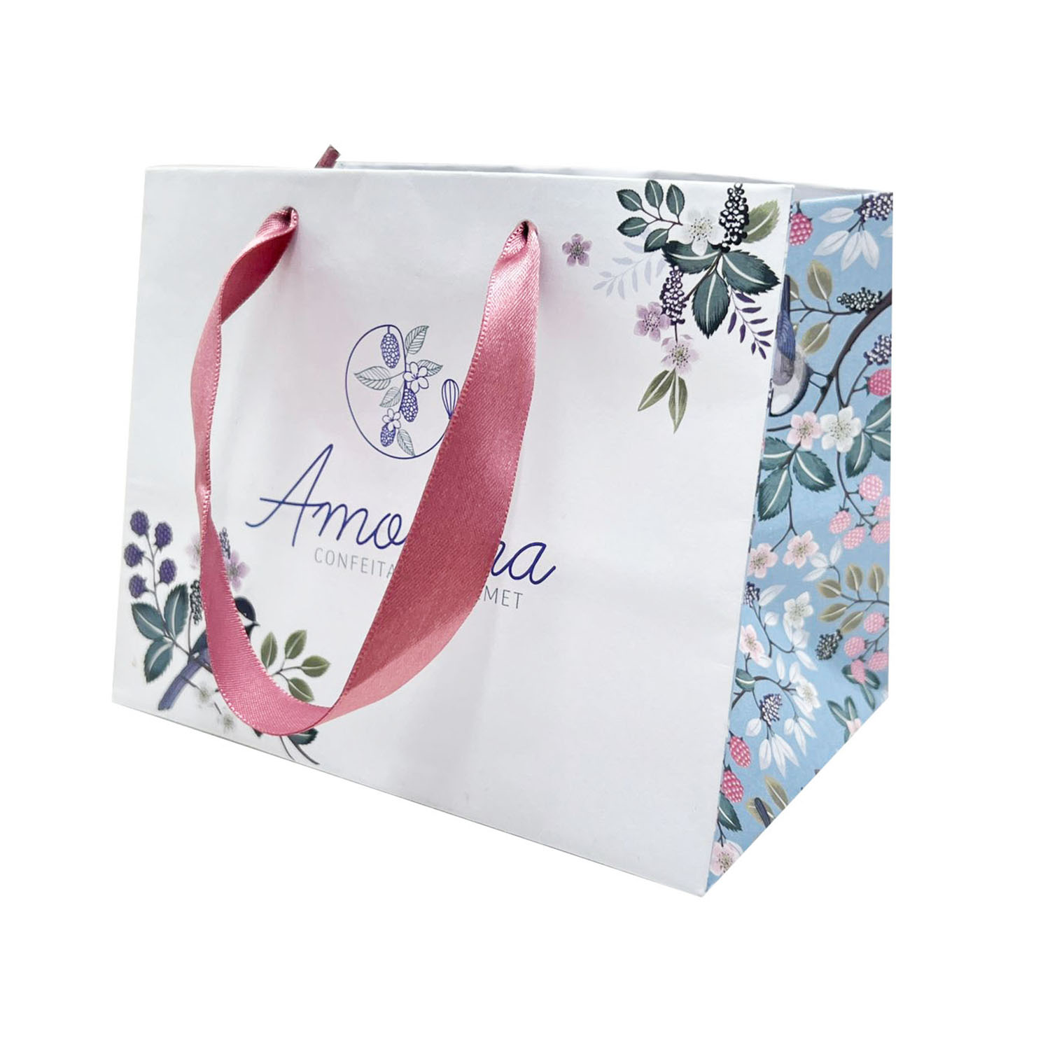 Sacola Offset 180g (15 x 10 x 12 cm) Personalizada