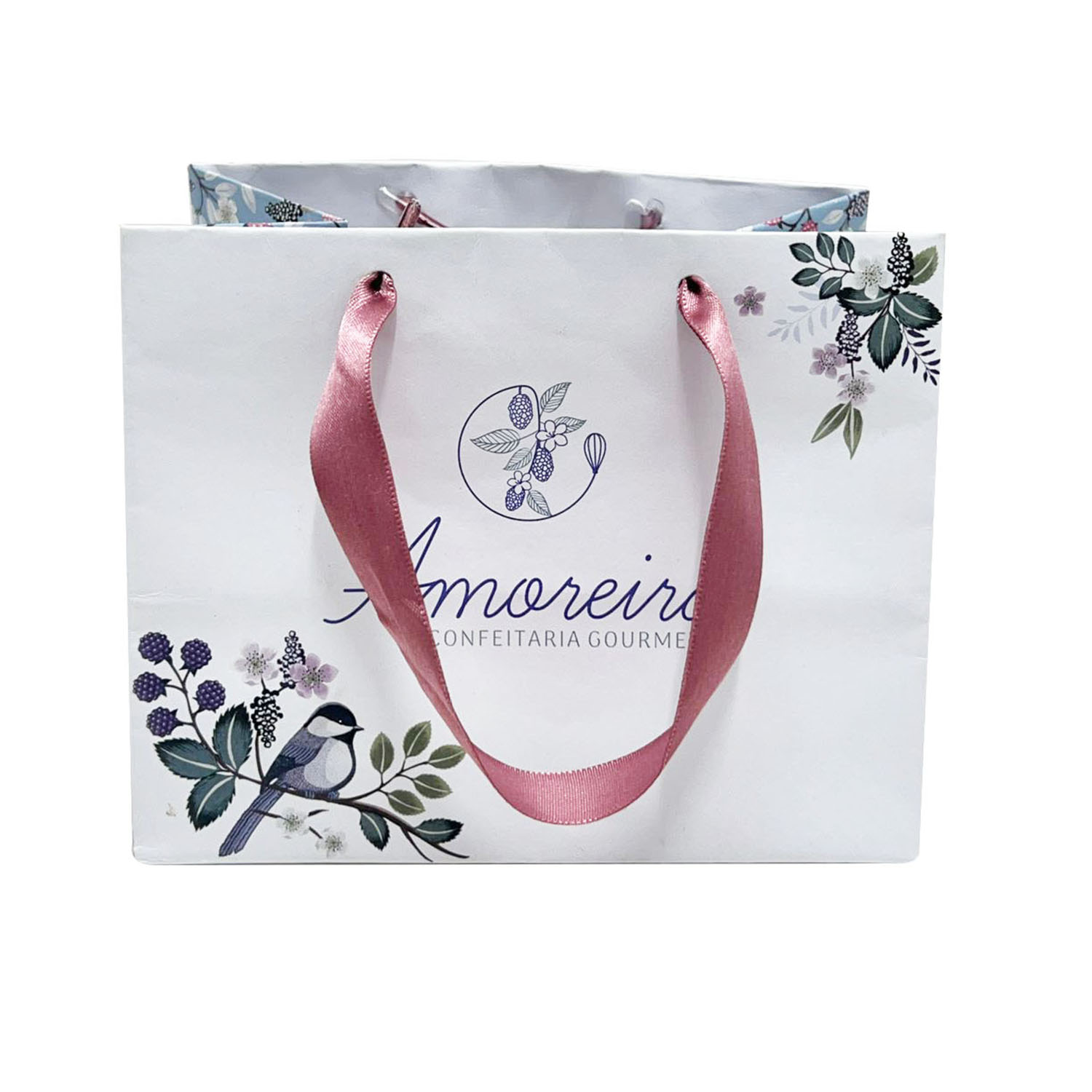 Sacola Offset 180g (15 x 10 x 12 cm) Personalizada