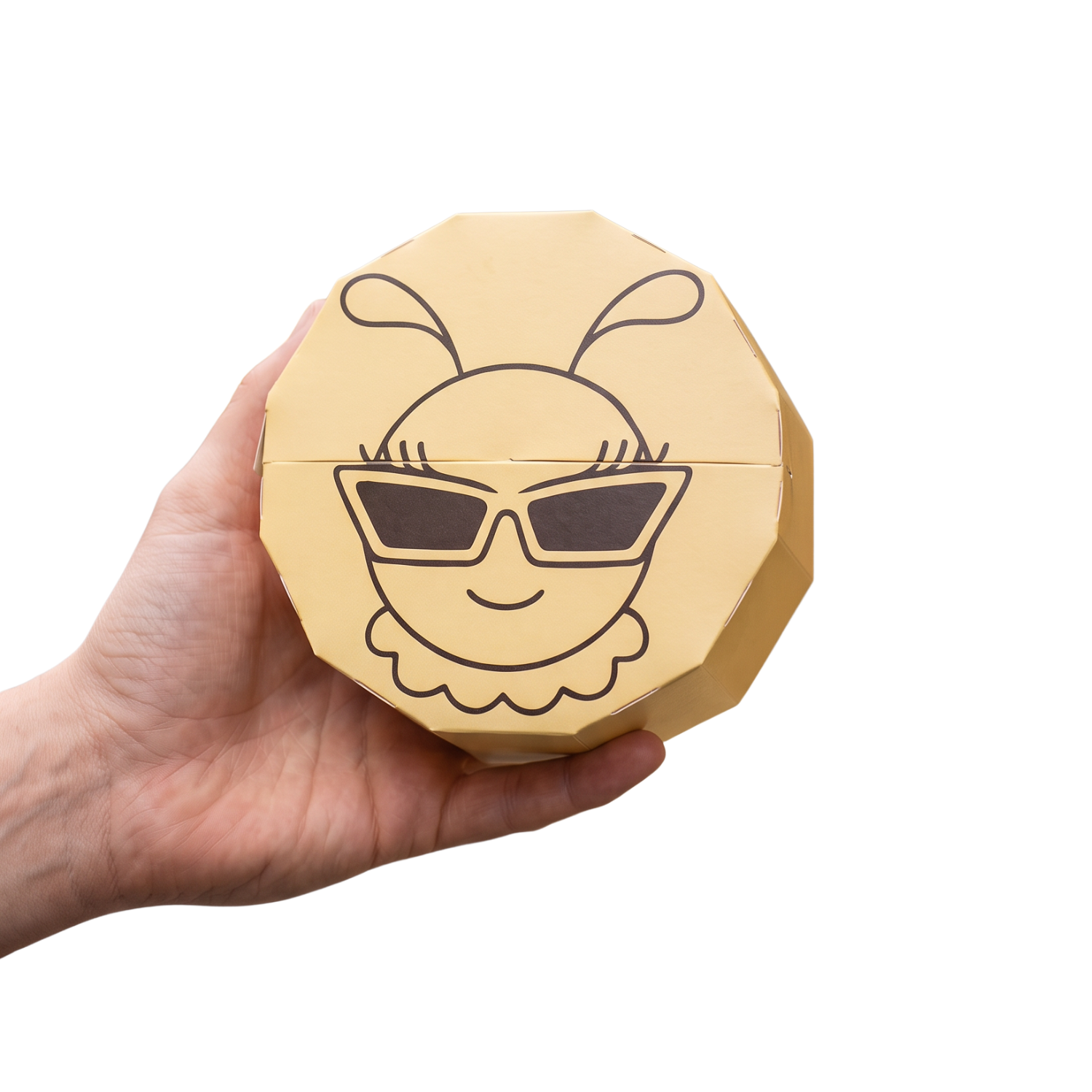 Embalagem Hexagonal para Cookie (12 x 12 x 5 cm) Personalizada