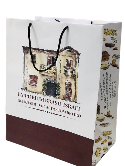 Sacola Offset 180g (31 x 19 x 39 cm) Personalizada