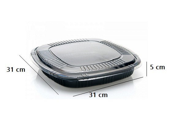Embalagem Sushi 05 p/ Comida Oriental - 50 Unidades