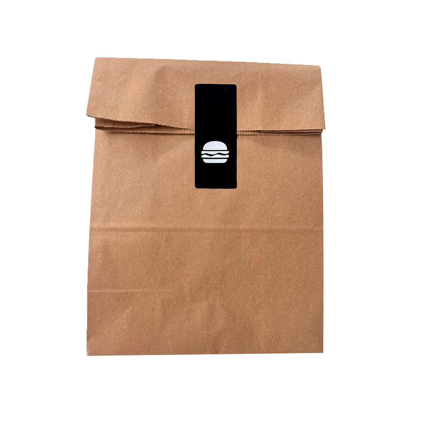 Lacre adesivo (10 x 4 cm) Hamburgueria - 1 Mil Unidades