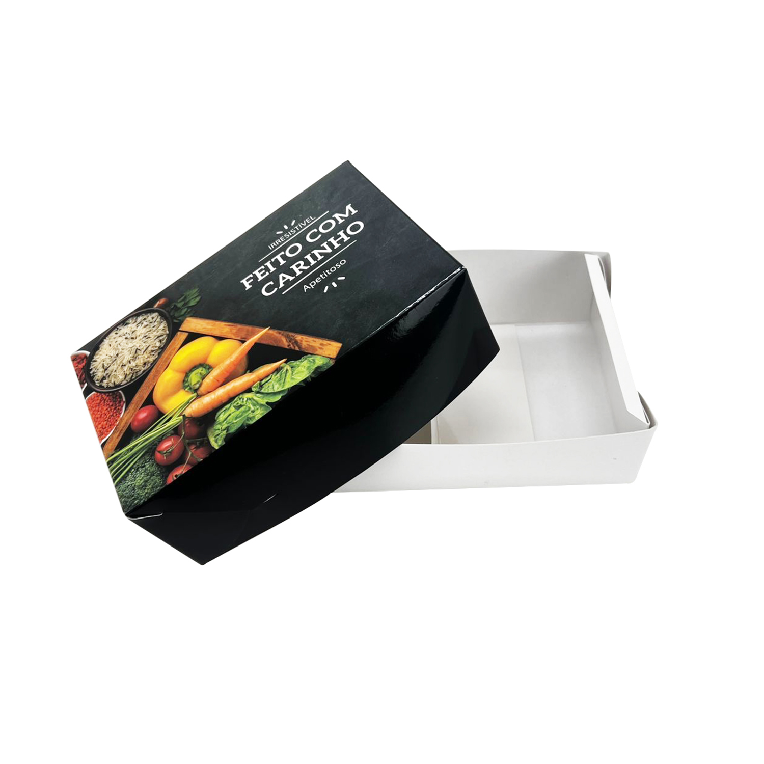 Embalagem Executiva Feito Com Carinho (15 x 10 x 5 cm) - 100 Unidades