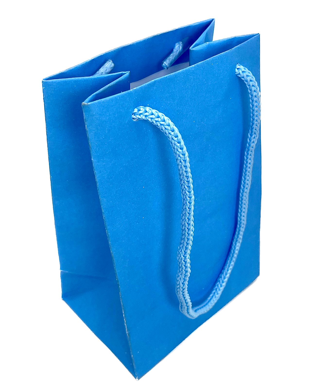 Sacola Offset (9 x 6,5 x 14 cm) Azul - 50 Unidades