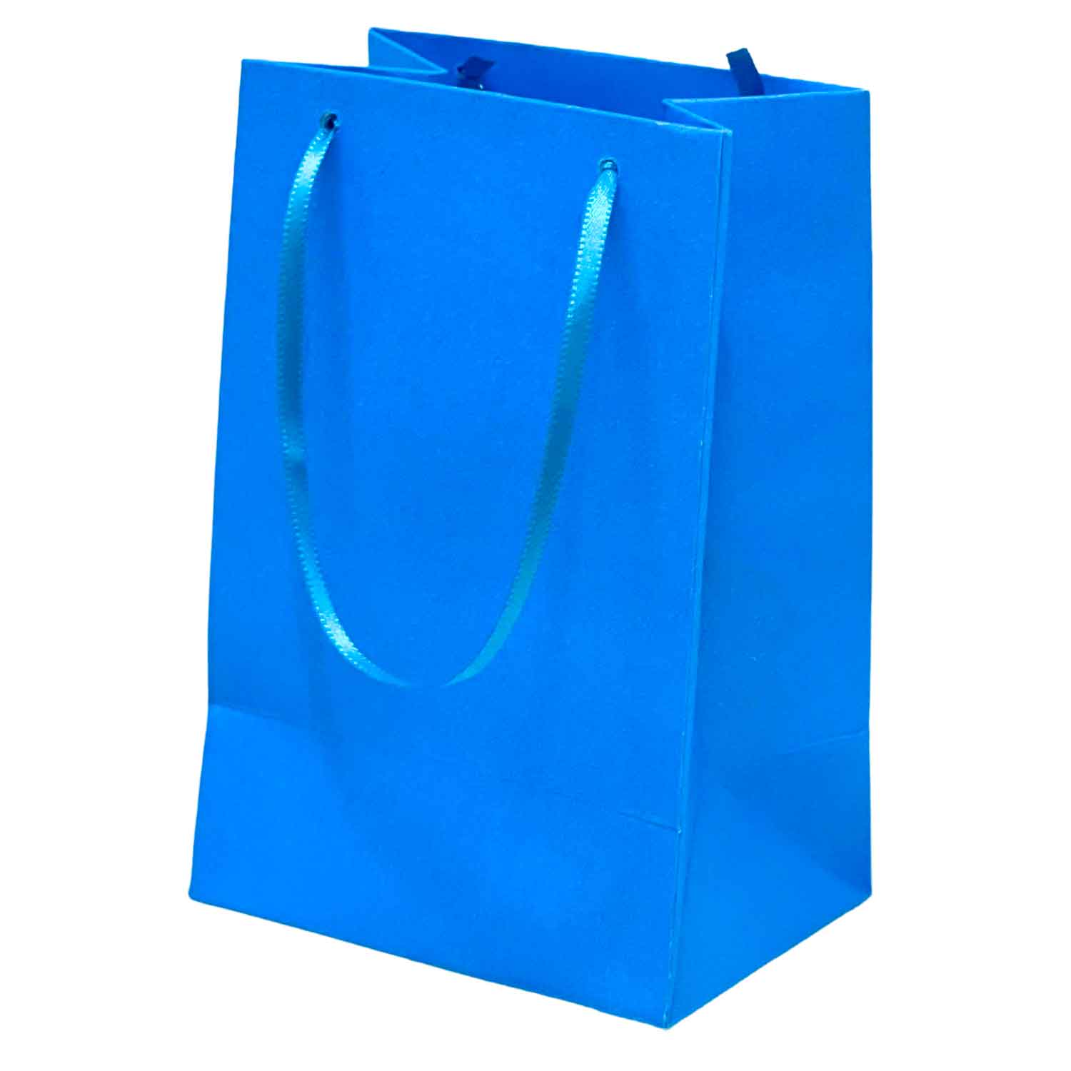 Sacola Offset (9 x 6,5 x 14 cm) Azul - 50 Unidades