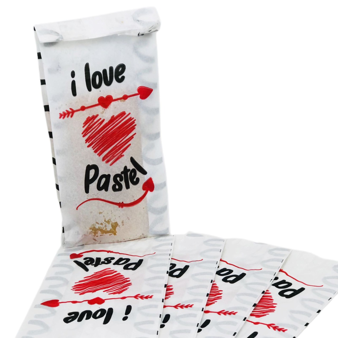Saco Para Pastel Delivery (13 x 6 x 26,5 cm) – 500 unidades