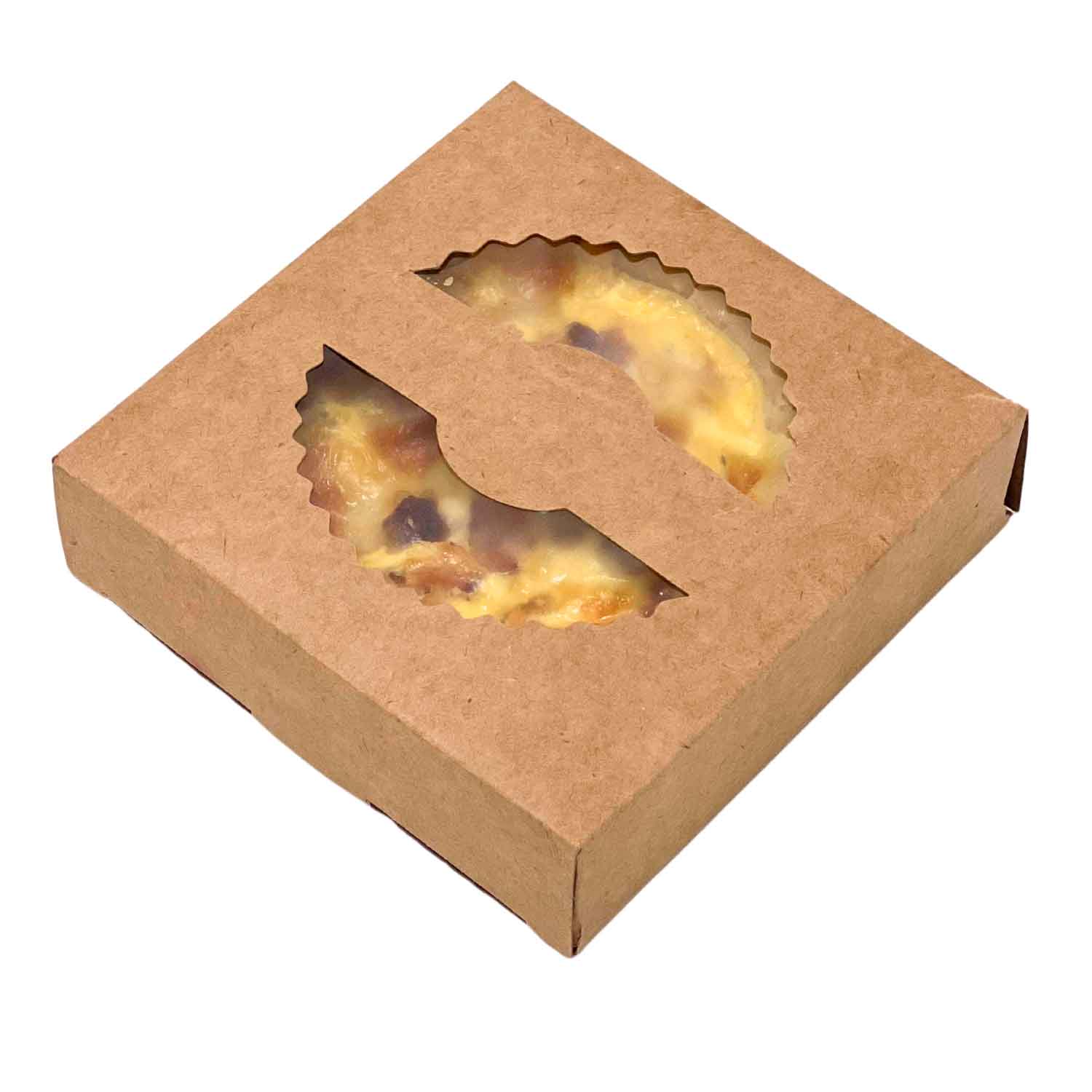 Embalagem Para Torta c/ Visor (11 x 11 x 3 cm) - 50 Unidades