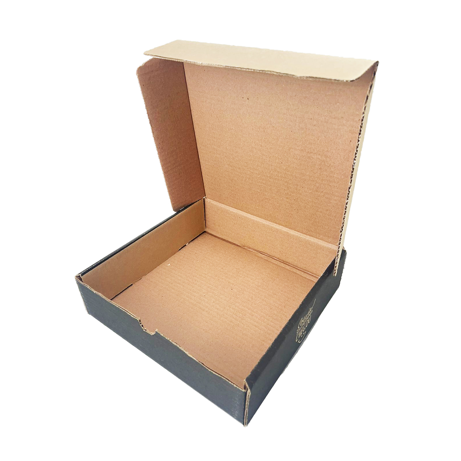 Caixa Correio / E-commerce papelão Sua Encomenda Chegou! Preta - (26 x 24 x 7 cm) - 50 unidades
