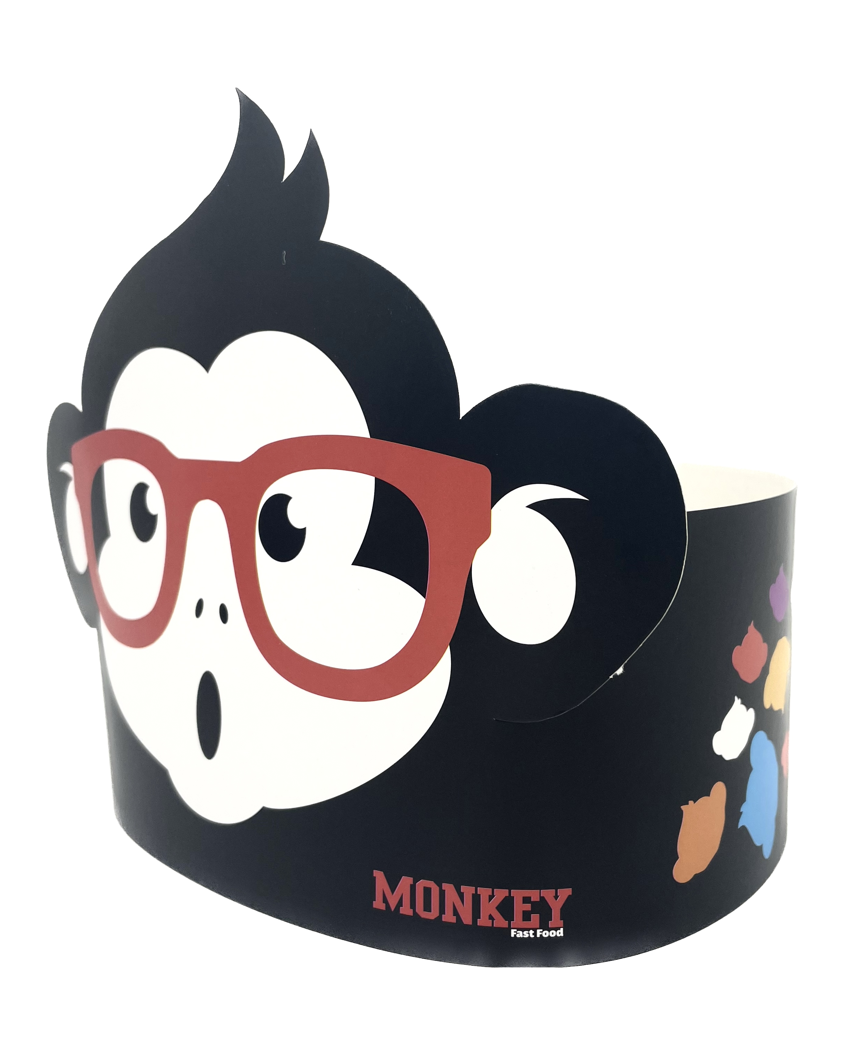 Coroa Monkey (62 x 16,5 cm) - 200 Unidades *Exclusivo para franquia MONKEY - Pronta entrega
