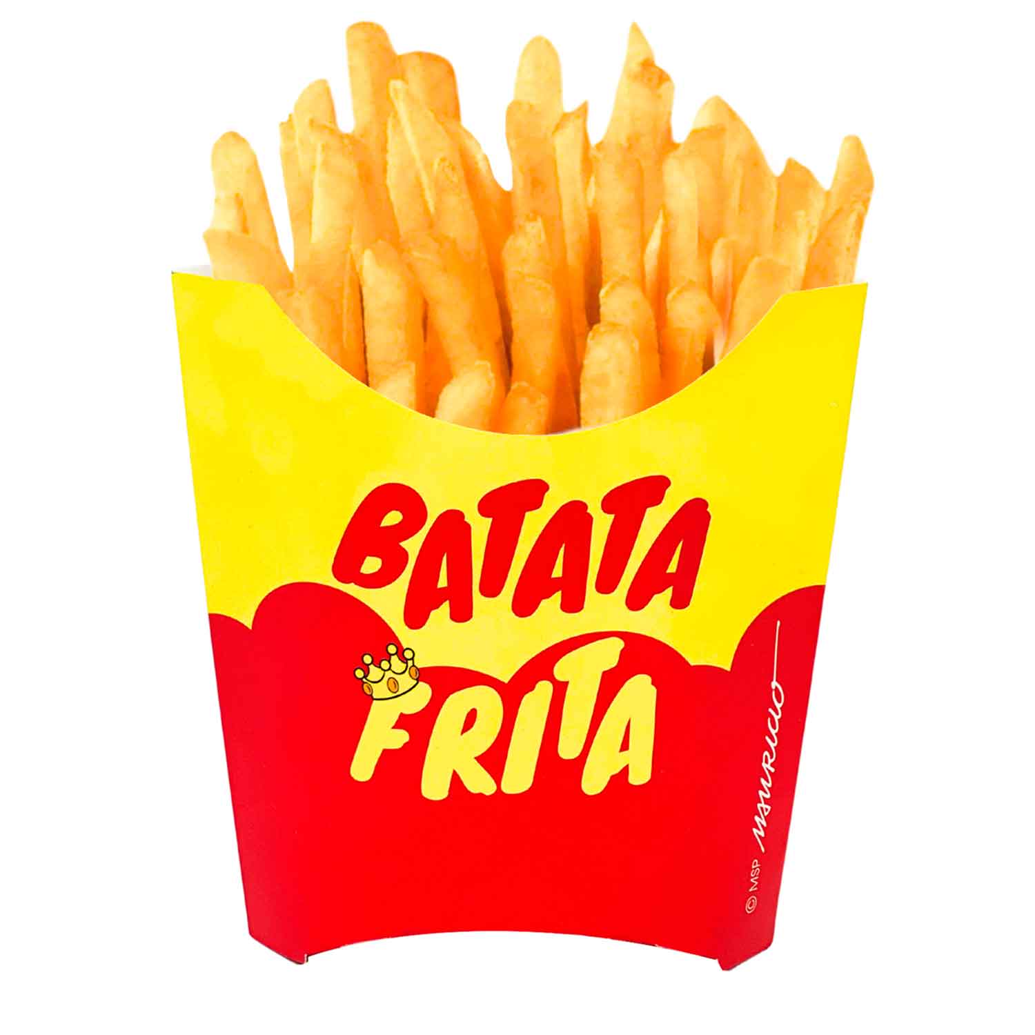 Embalagem p/ batata Fritas tipo Mc G (120-150gr) Personalizada