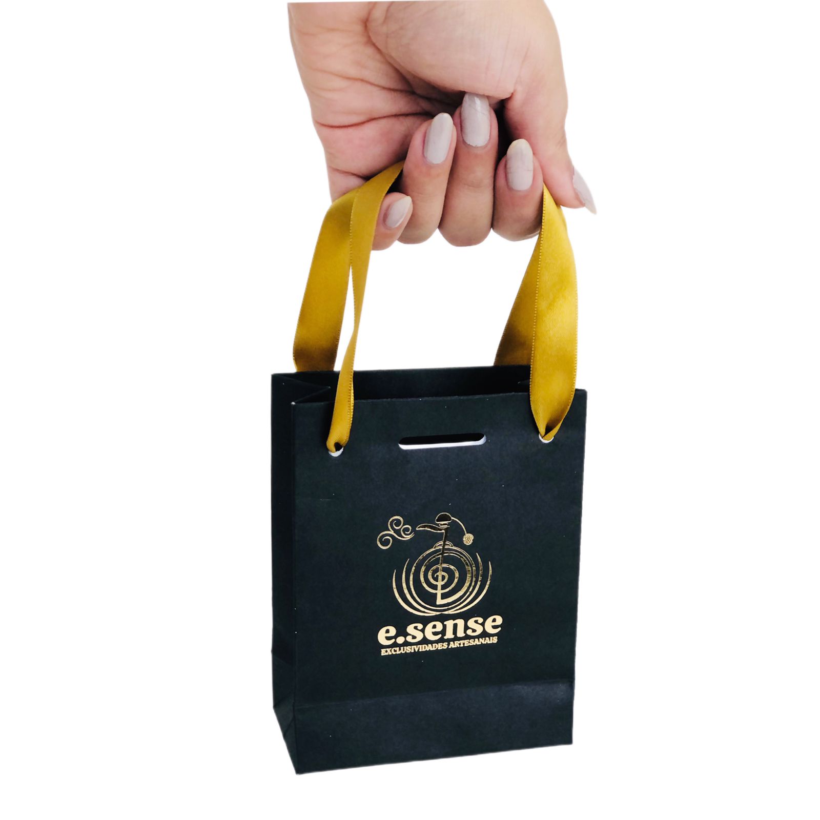 Sacola Offset 180g (10 x 5 x 13 cm) Personalizada