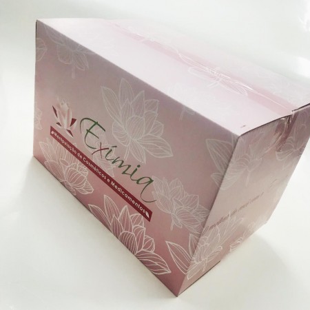 Caixa Correios / E-commerce empastada (30 x 20 x 20 cm) fechamento c/ fita Personalizada