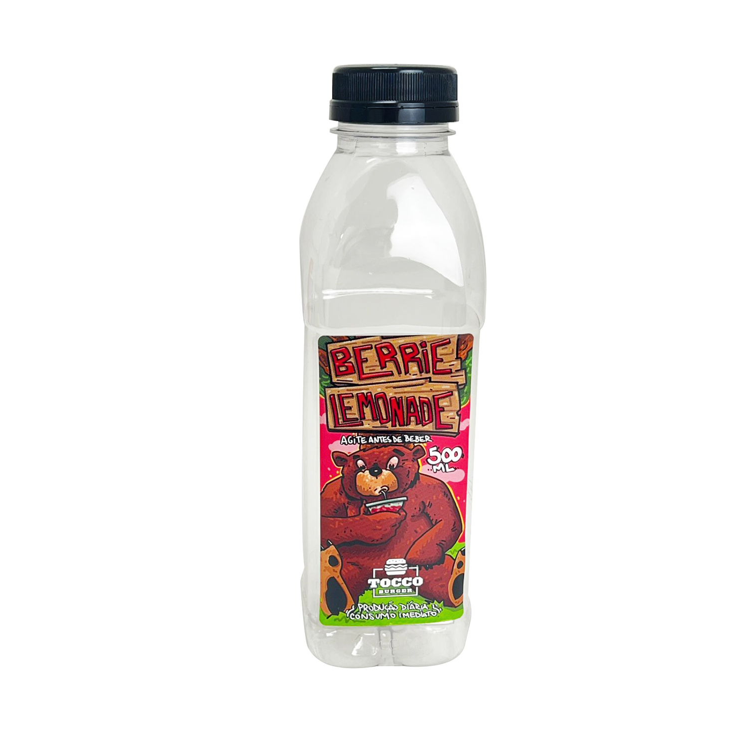 Adesivo Retangular (10 x 5 cm) Berrie Lemonade - 1 Mil  *VENDA SOMENTE PARA FRANQUEADOS TOCCO*