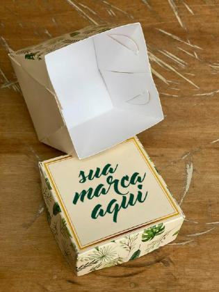 Embalagem Multiuso para Doces (10 x 10 x 8 cm) Personalizada