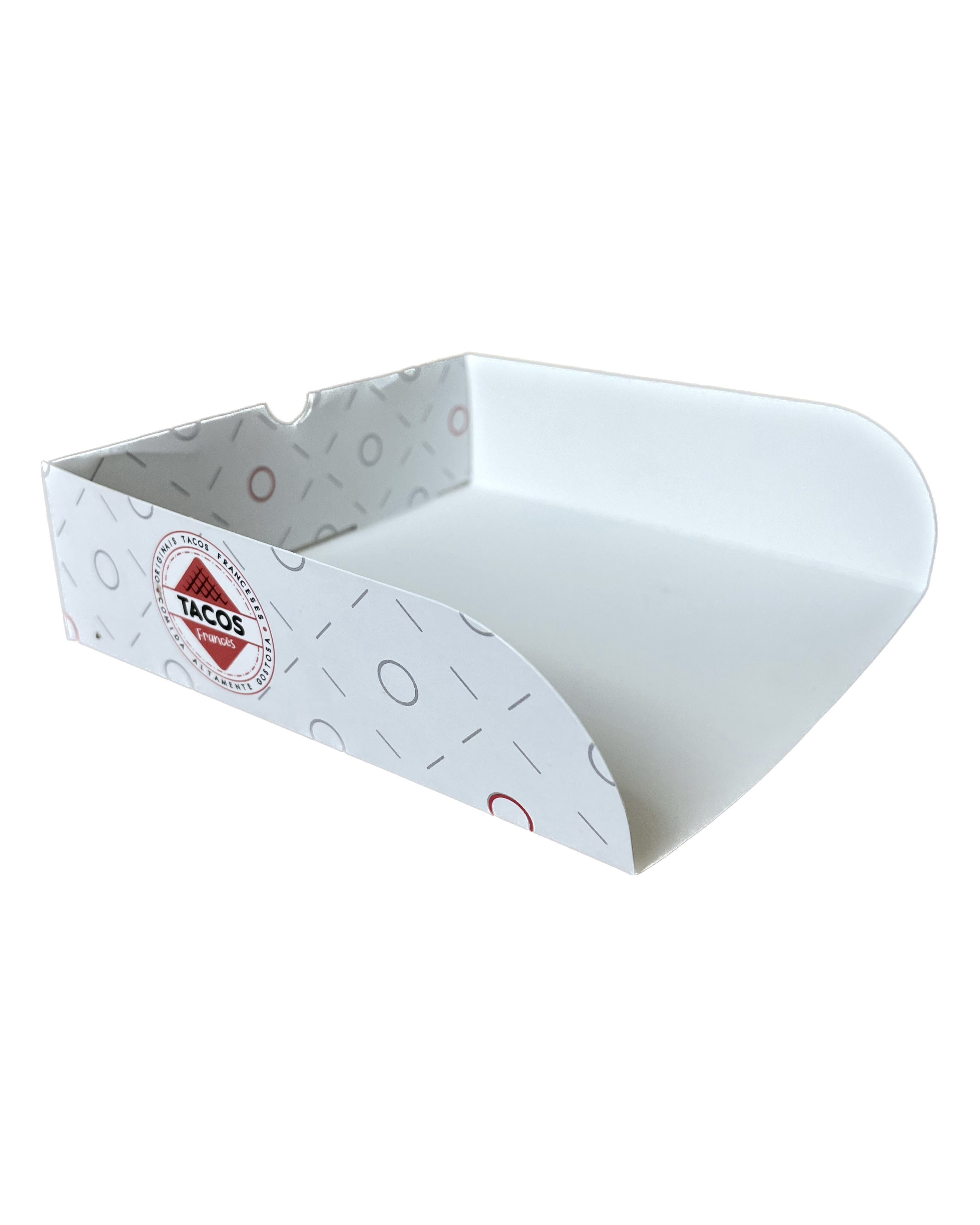 Embalagem Caixa para Waffle (14 x 14 x 4 cm) Personalizada