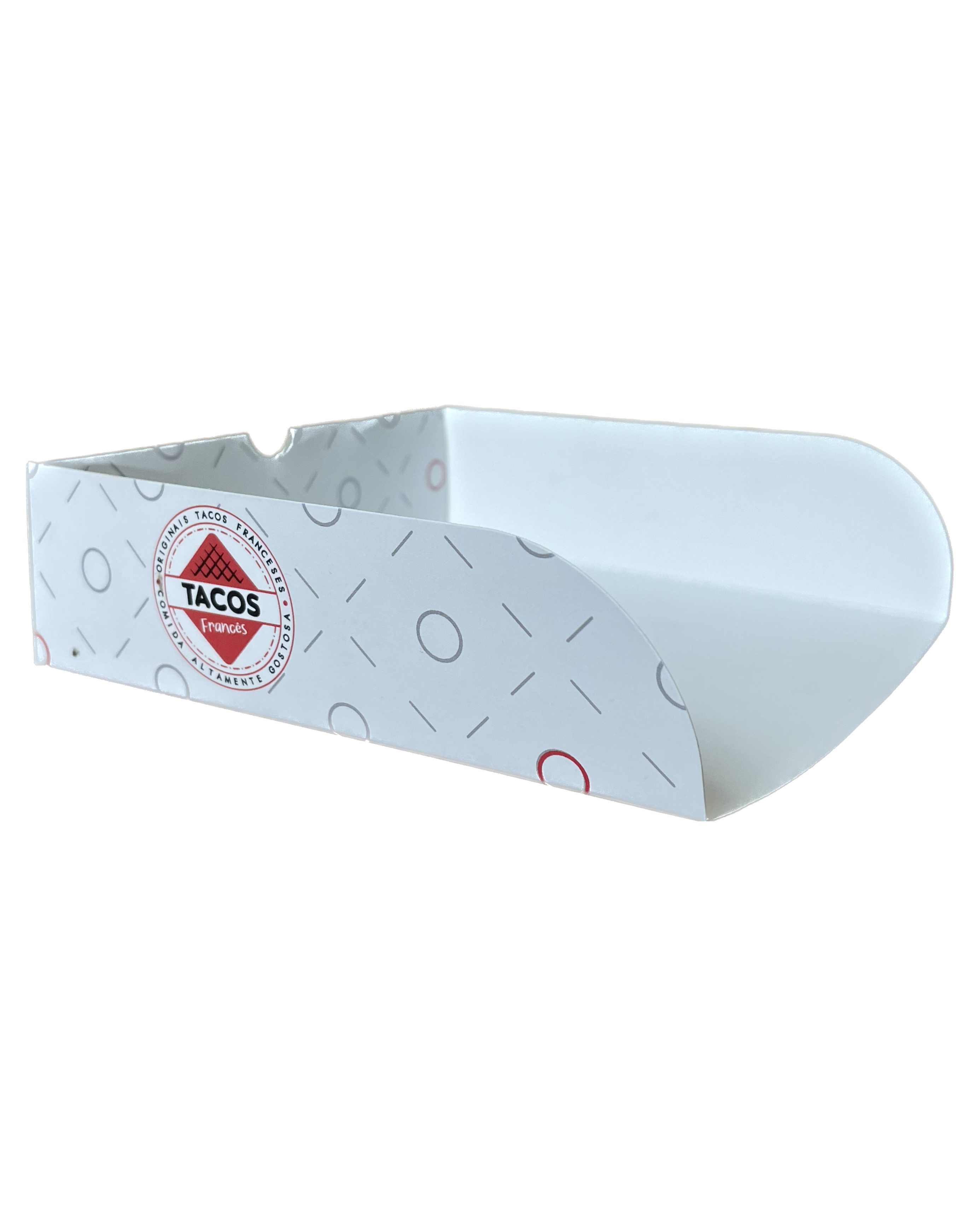 Embalagem Caixa para Waffle (14 x 14 x 4 cm) Personalizada